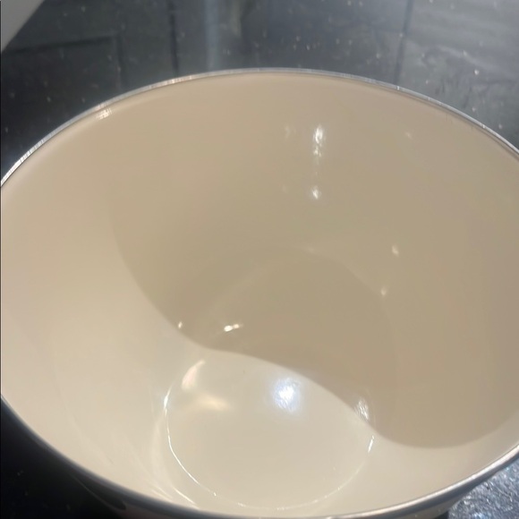 Kate Spade White and Black Polka Dot Bowl - Picture 3 of 3